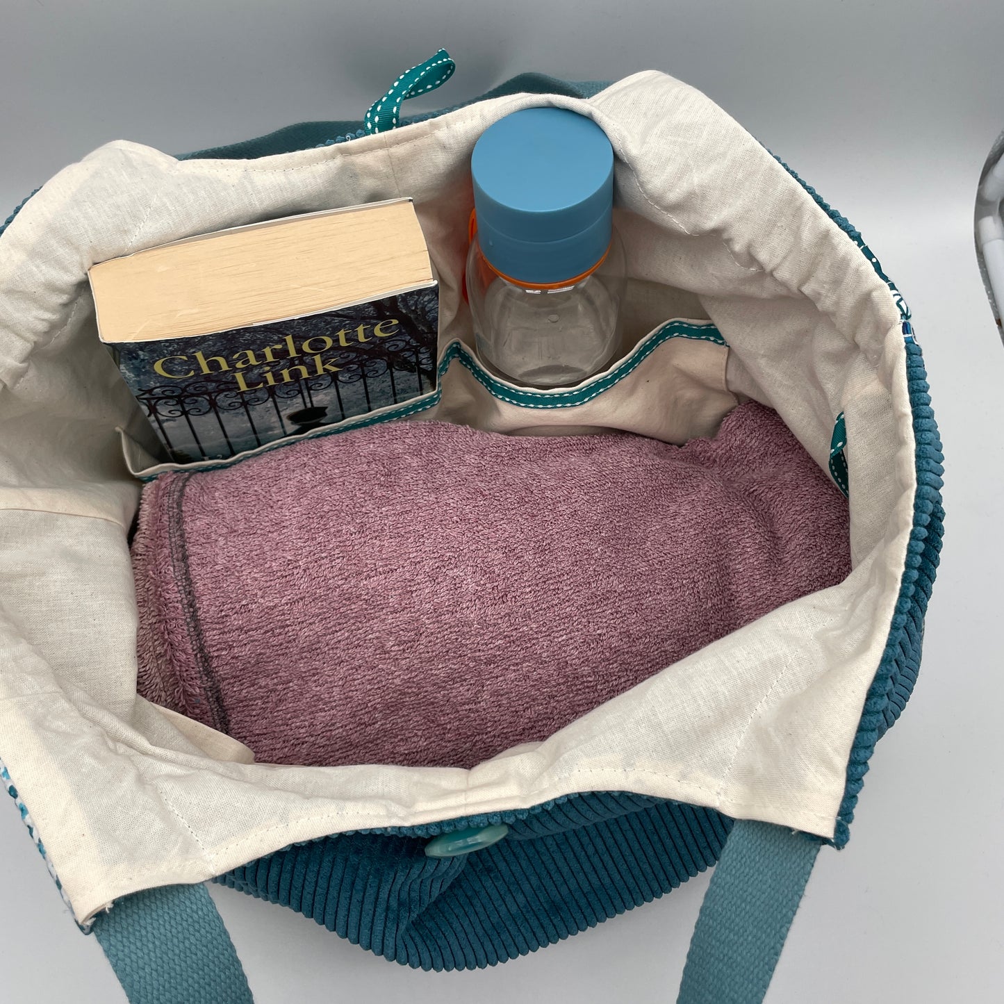 sac panière, rangement, volume